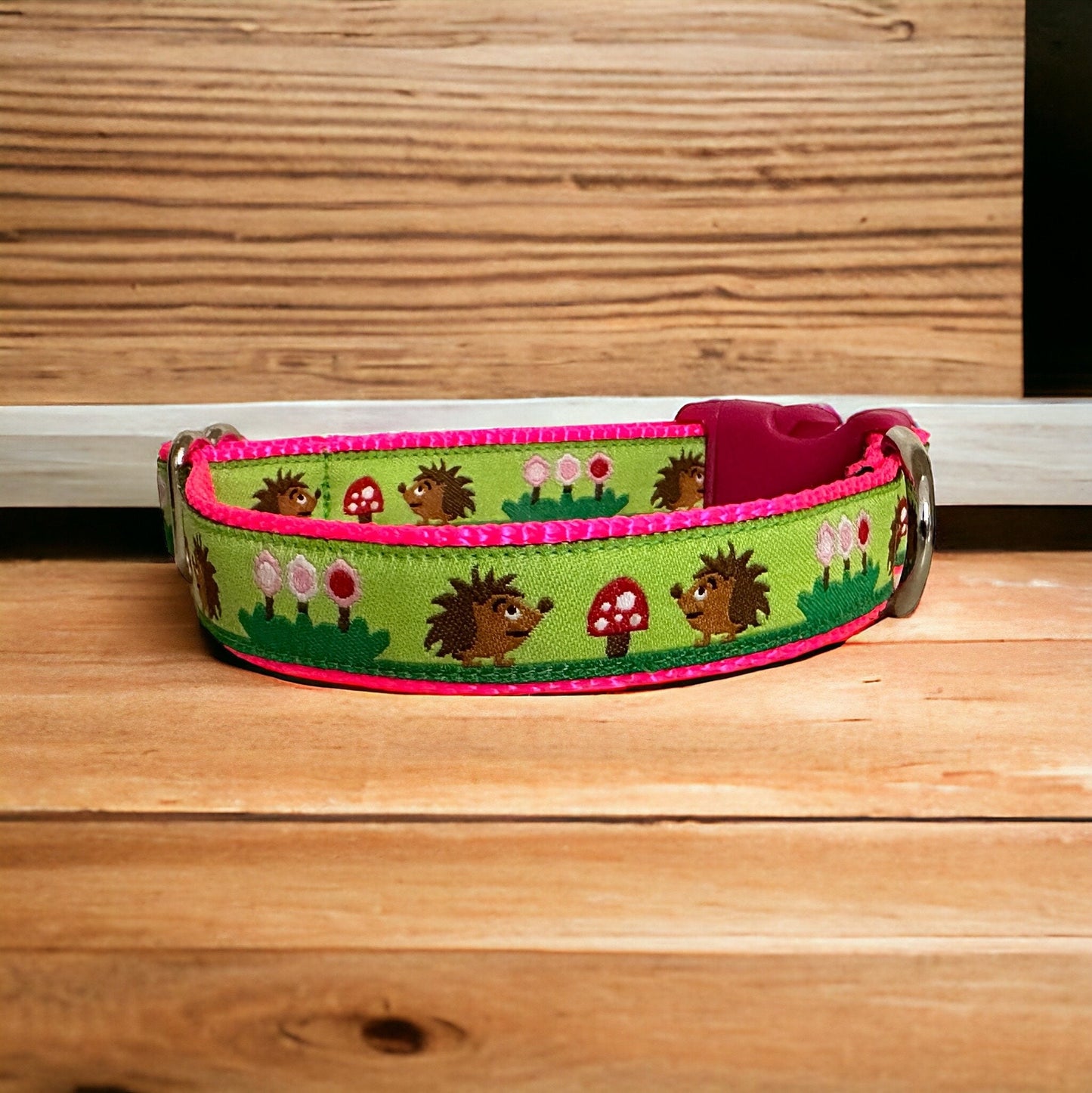 Happy Hedgehog Dog Collar
