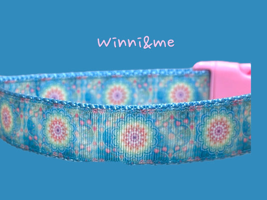 Pink and Torqouise Medallion Collar