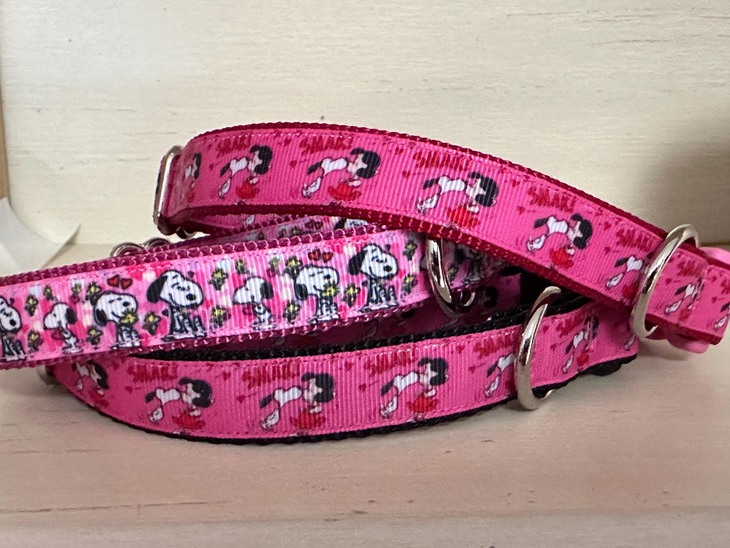 Puppy Love Dog Collar/Smack Smooch Dog collar - Winni&Me Woofwear
