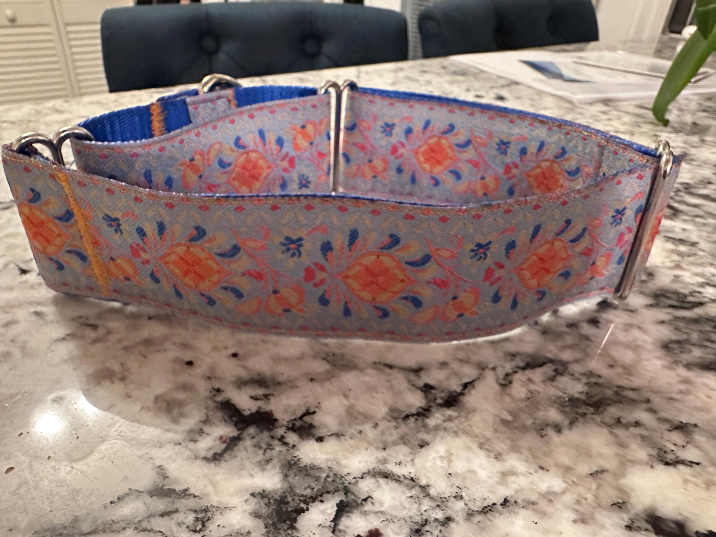 Martingale 2 Inch Dog Collar/Large Dogs/Wide Collars - Winni&Me Woofwear