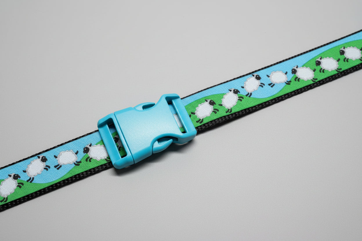 Counting Sheep Dog Collar/Spring Colors