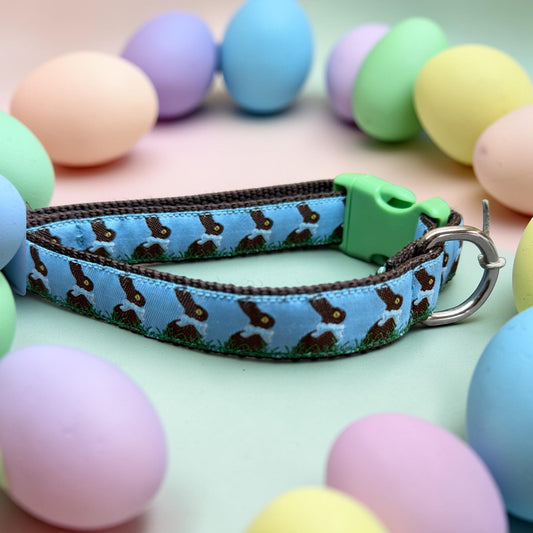 Easter Bunny Dog Collar, Spring Dog Collars - Winni&Me Woofwear