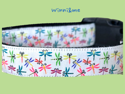 Dragonfly Delight Dog Collar/Summer Flies
