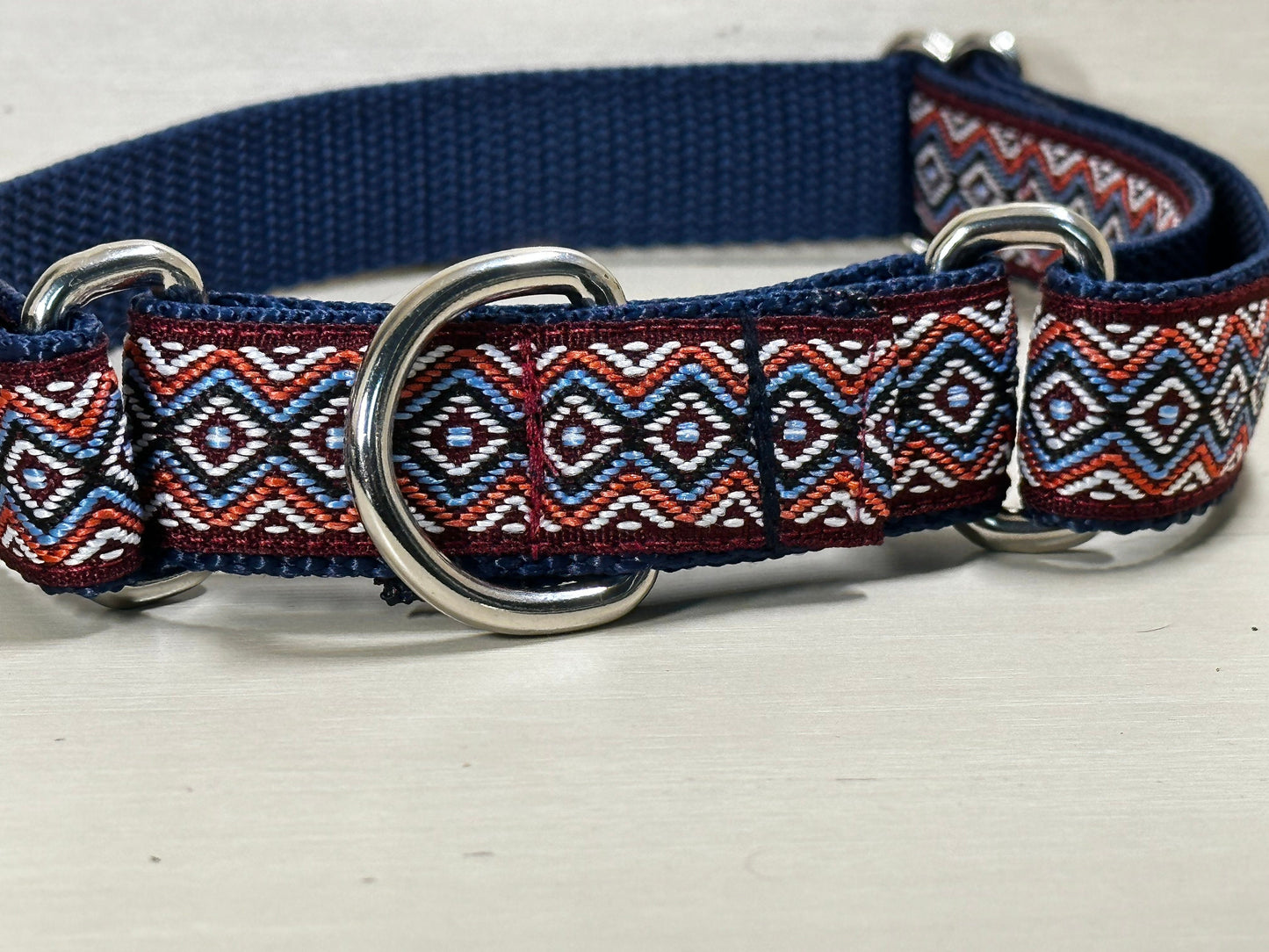 Boho Martingale Dog Collar