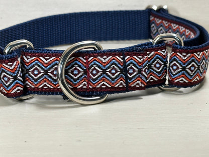 Boho Martingale Dog Collar