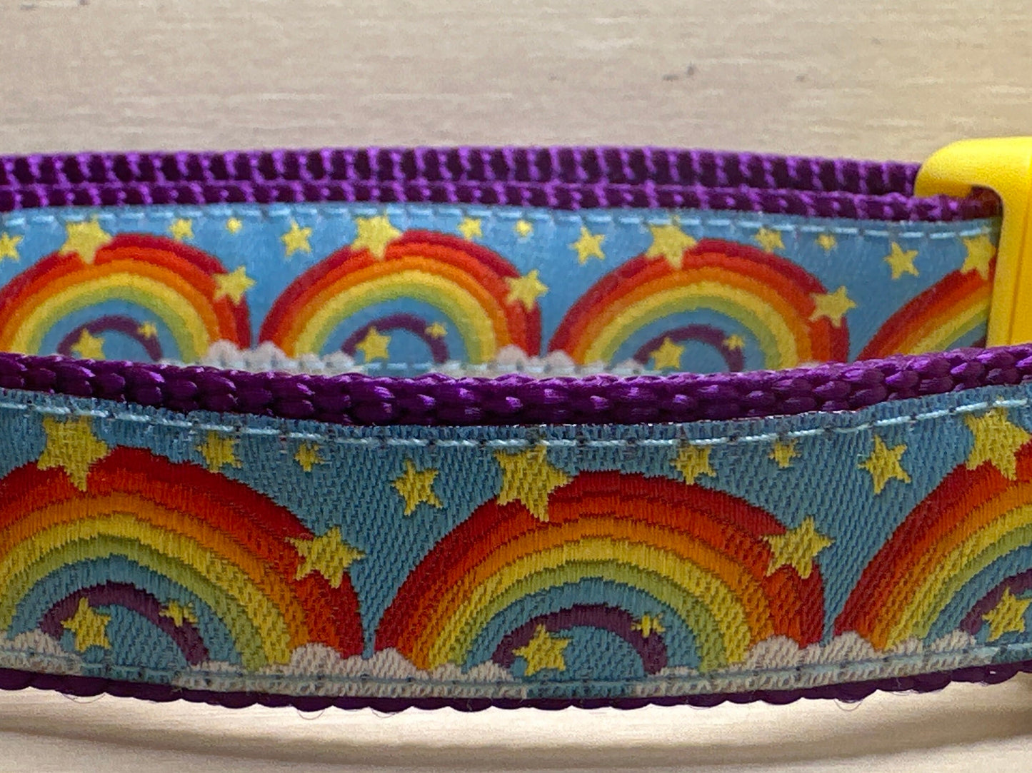 Rainbow Connection Dog Collar