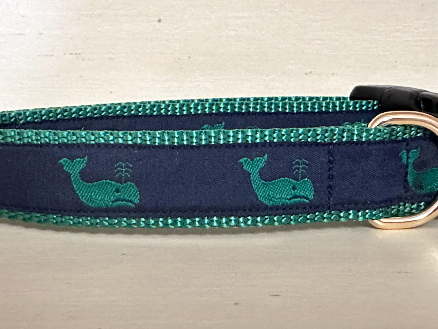 A Whale of a Good Time Dog Collar