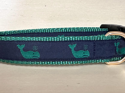A Whale of a Good Time Dog Collar