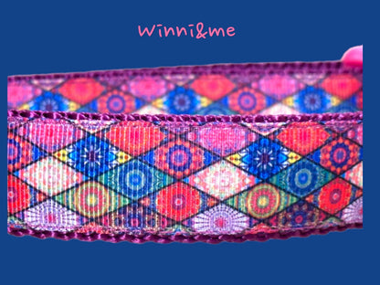 Kaleidoscope Dog Collar
