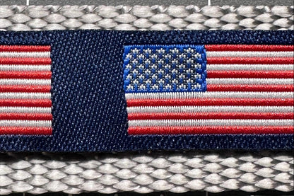 American Flag Patriotic Dog Collar