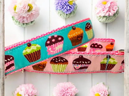 Cupcake Party Dog Collar