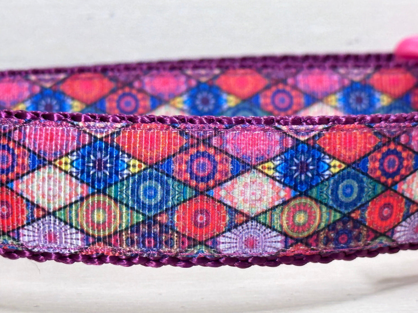 Kaleidoscope Dog Collar