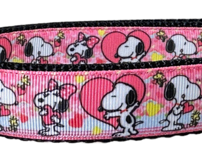 Love Beagle Valentine Dog Collar