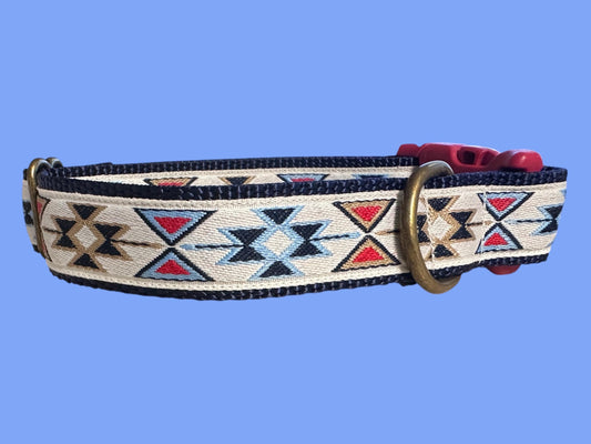 Geometric Aztec Dog Collar