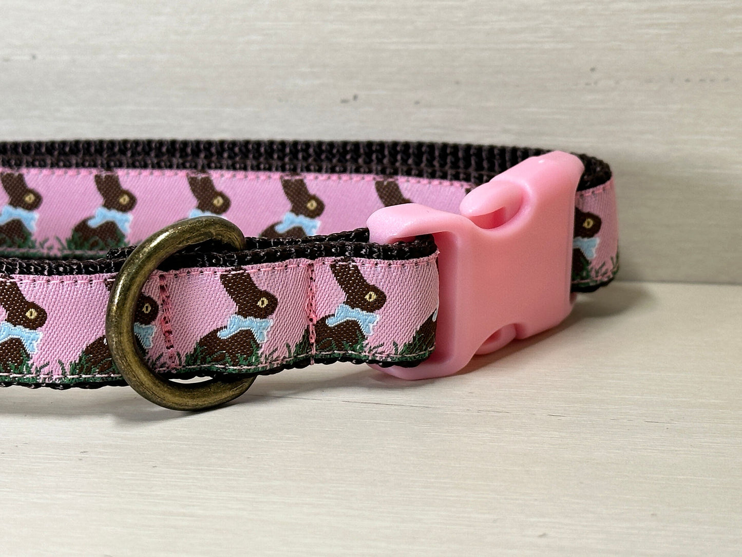 Easter Bunny Dog Collar, Spring Dog Collars