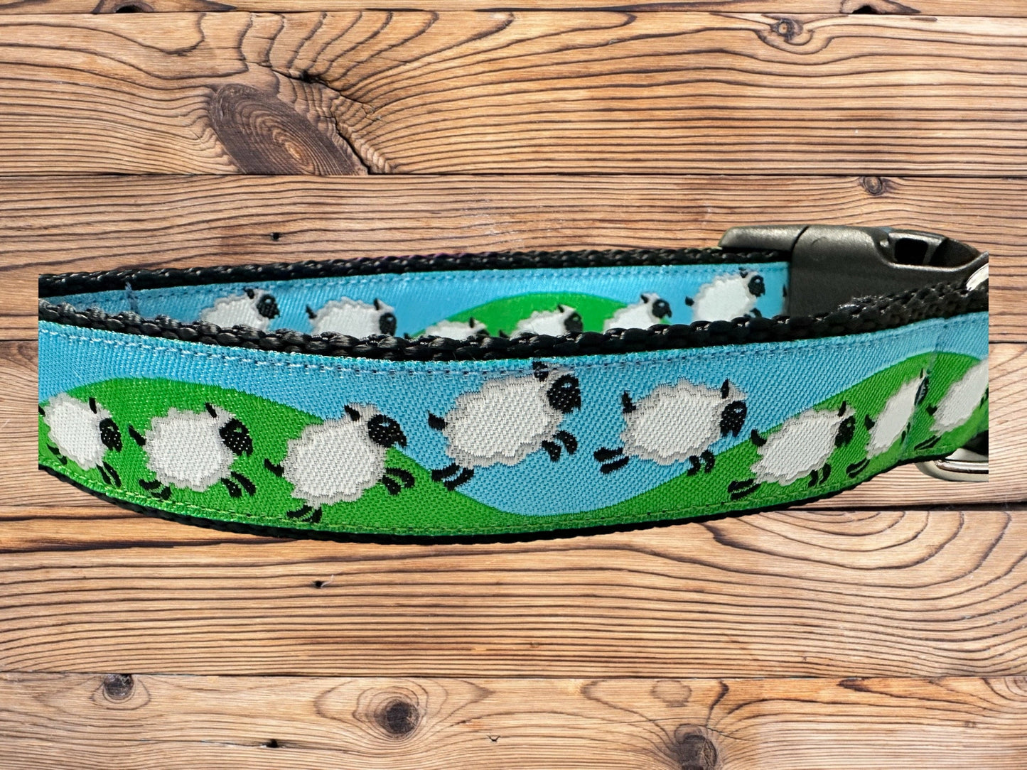 Counting Sheep Dog Collar/Spring Colors