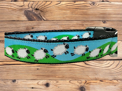 Counting Sheep Dog Collar/Spring Colors