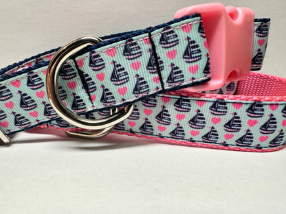 Set Sail Dog Collar