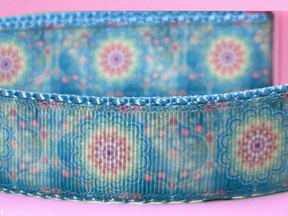 Pink and Torqouise Medallion Collar