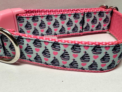 Set Sail Dog Collar