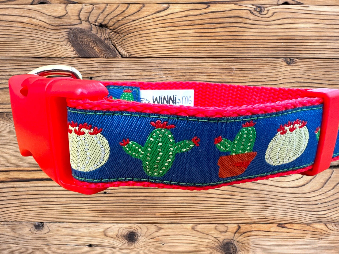 Succulent Dog Collar - Winni&Me Woofwear