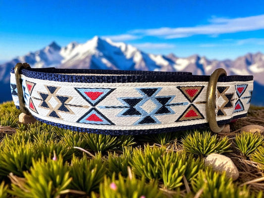 Geometric Aztec Dog Collar