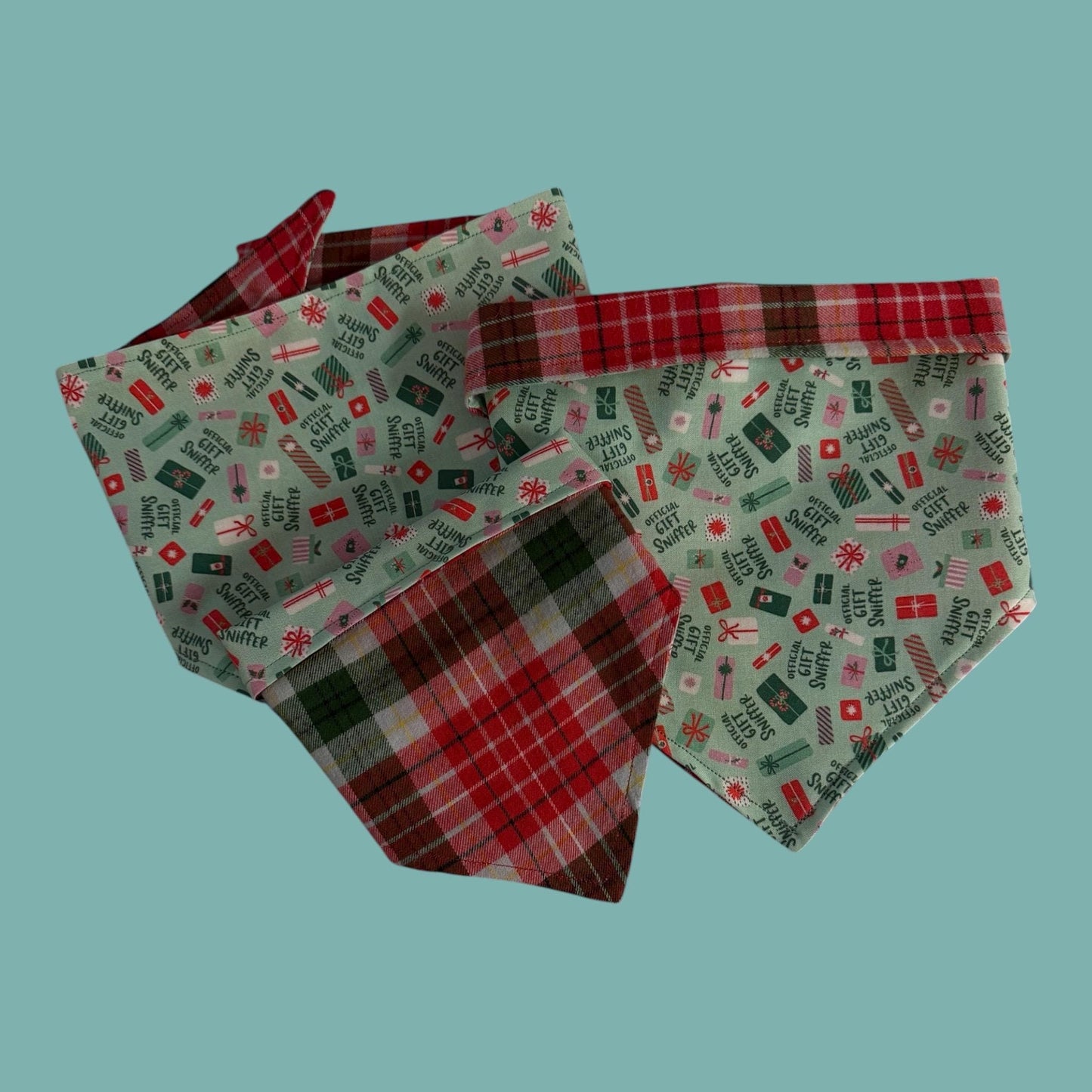 Official Gift Sniffer Reversible Bandana w/Optional Embroidery - Winni&Me Woofwear