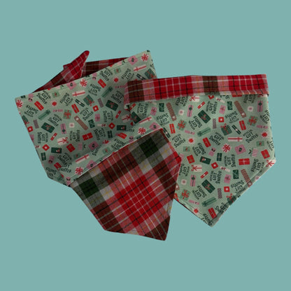 Official Gift Sniffer Reversible Bandana w/Optional Embroidery - Winni&Me Woofwear