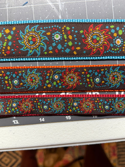 Wide Southwest Dog Collar