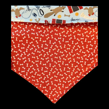 Snap Reversible Dog House Banadana