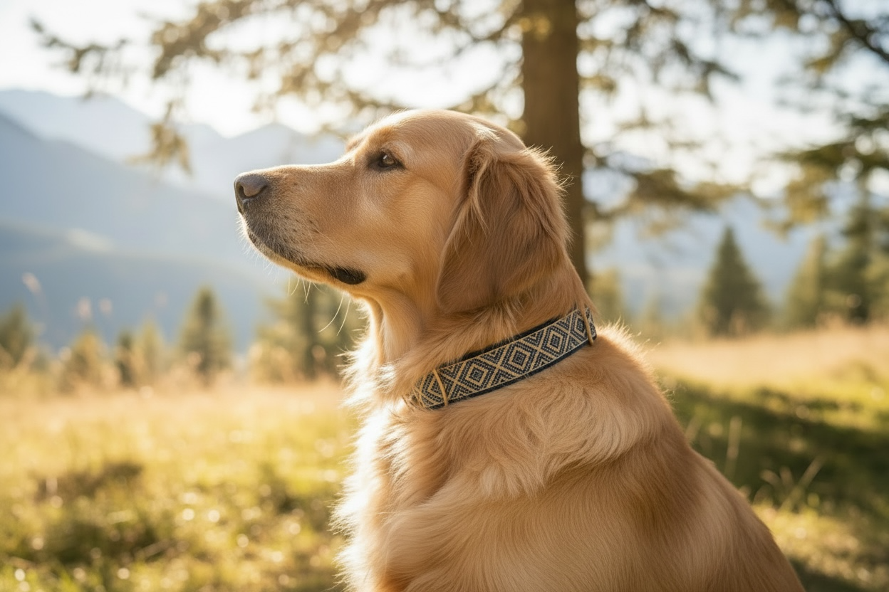 Wide Dog Collar, 1.5 Inch Width