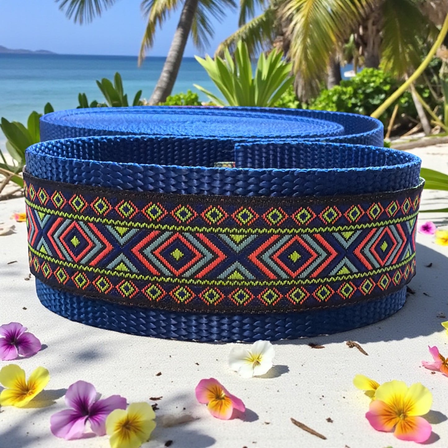 1.5 inch width Diamond Dog Collar