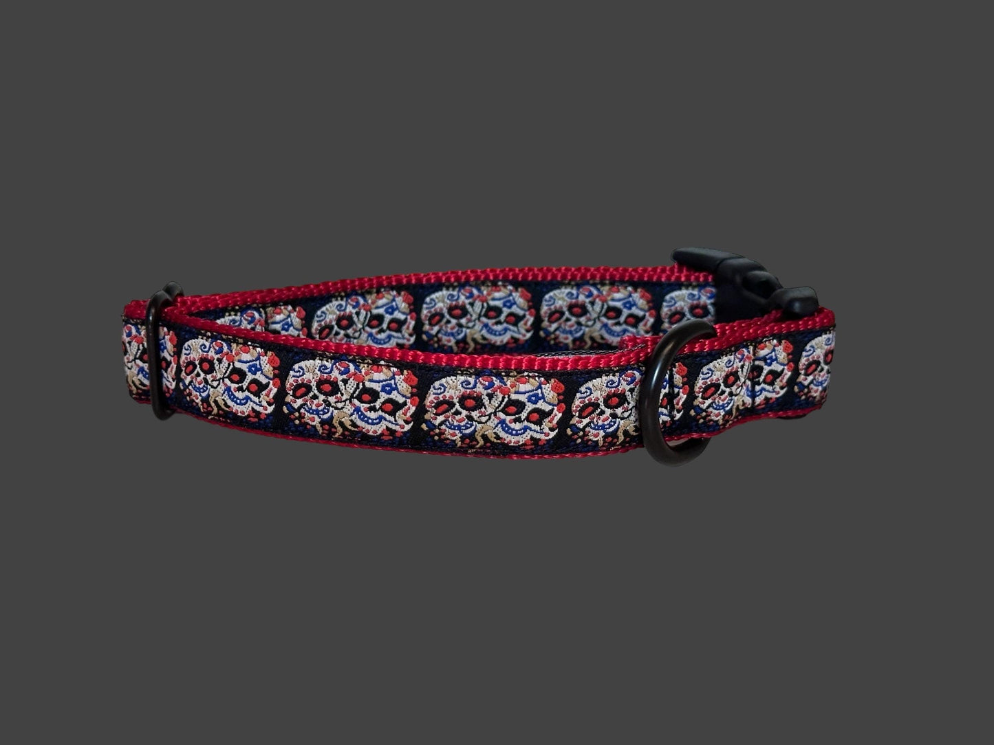 Skull Art Dog Collar