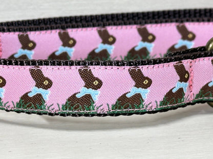 Easter Bunny Dog Collar, Spring Dog Collars
