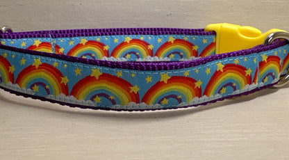 Rainbow Connection Dog Collar