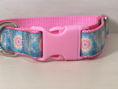 Pink and Torqouise Medallion Collar