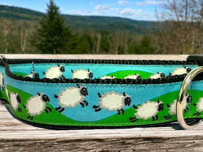 Counting Sheep Dog Collar/Spring Colors
