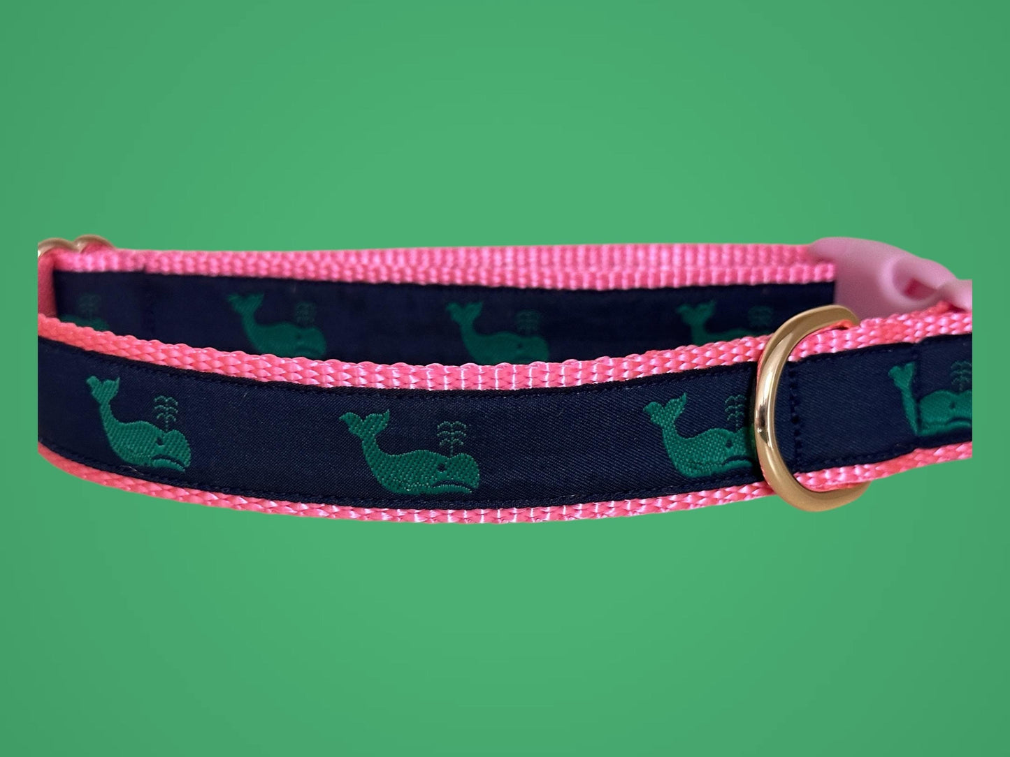 A Whale of a Good Time Dog Collar