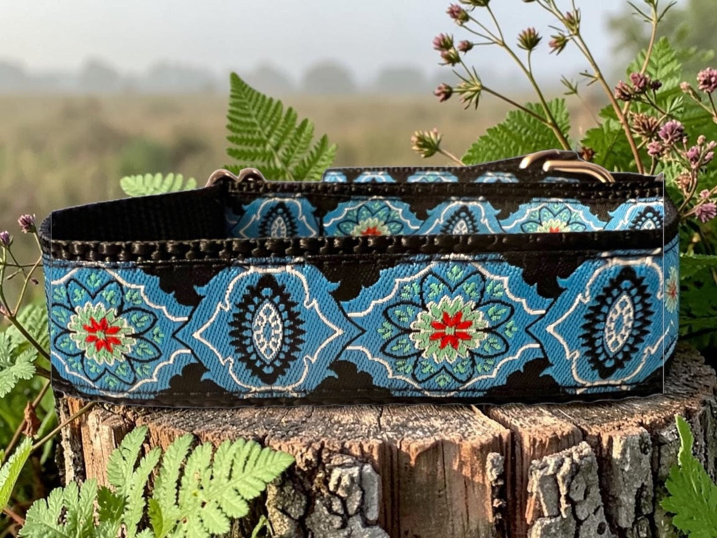 Boho Mandala Dog Collar - Dog Collars - Winni&Me Woofwear