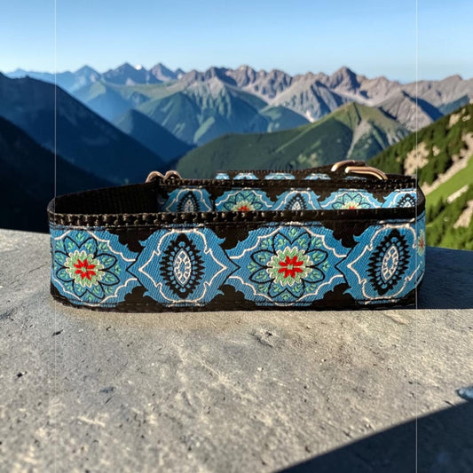 Boho Mandala Dog Collar - Dog Collars - Winni&Me Woofwear