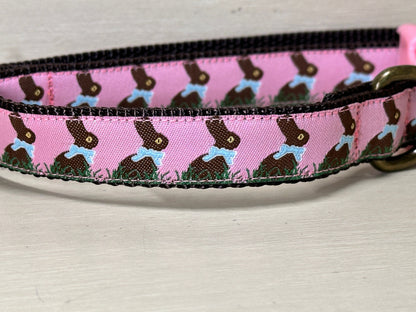 Easter Bunny Dog Collar, Spring Dog Collars