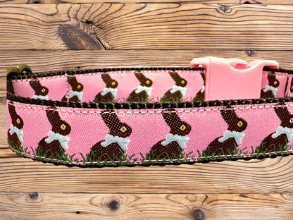 Easter Bunny Dog Collar, Spring Dog Collars