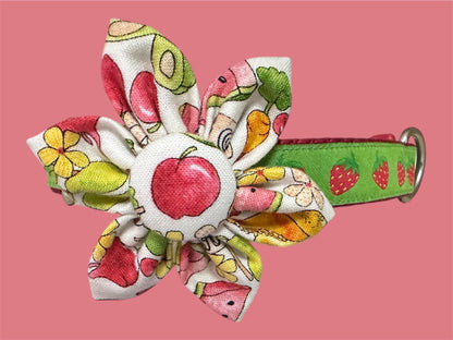 Strawberry Fields Forever Dog Collar