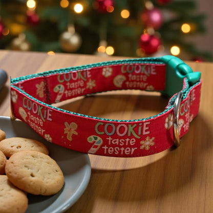 Cookie Taste Tester Dog Collar - Winni&Me Woofwear