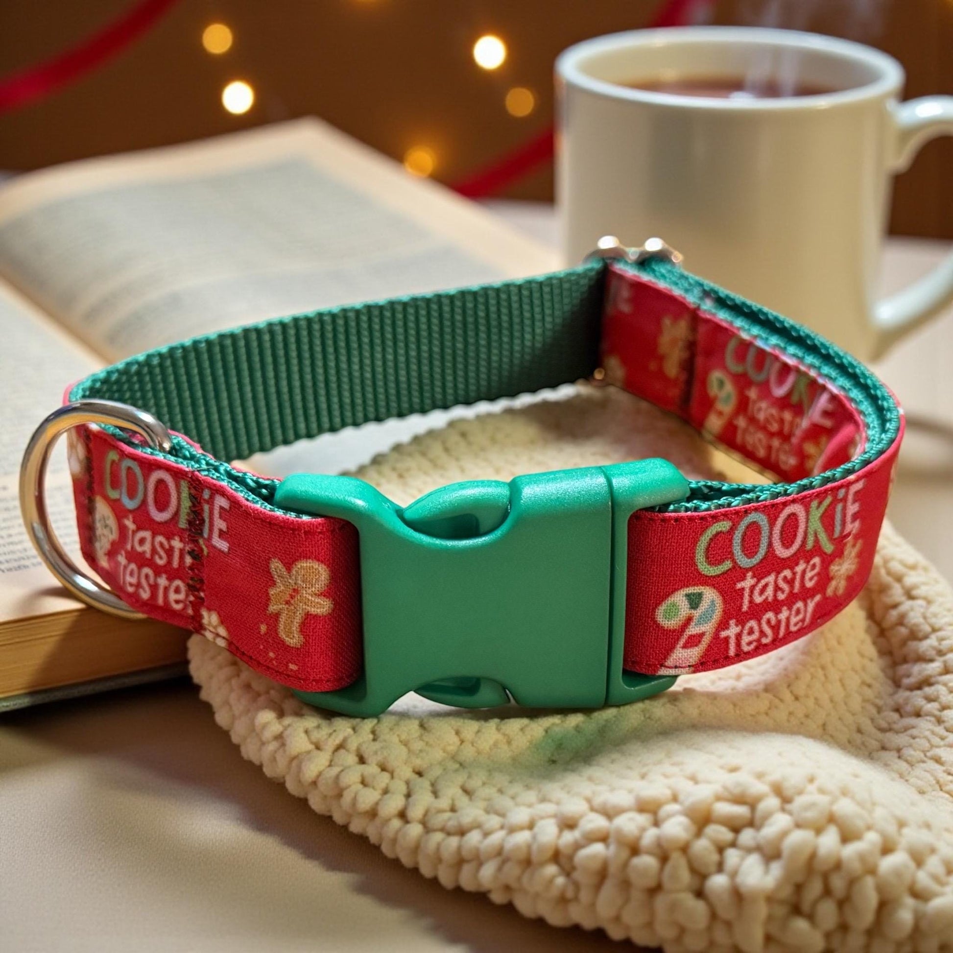 Cookie Taste Tester Dog Collar - Winni&Me Woofwear