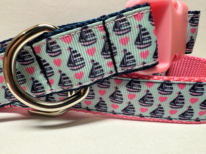 Set Sail Dog Collar