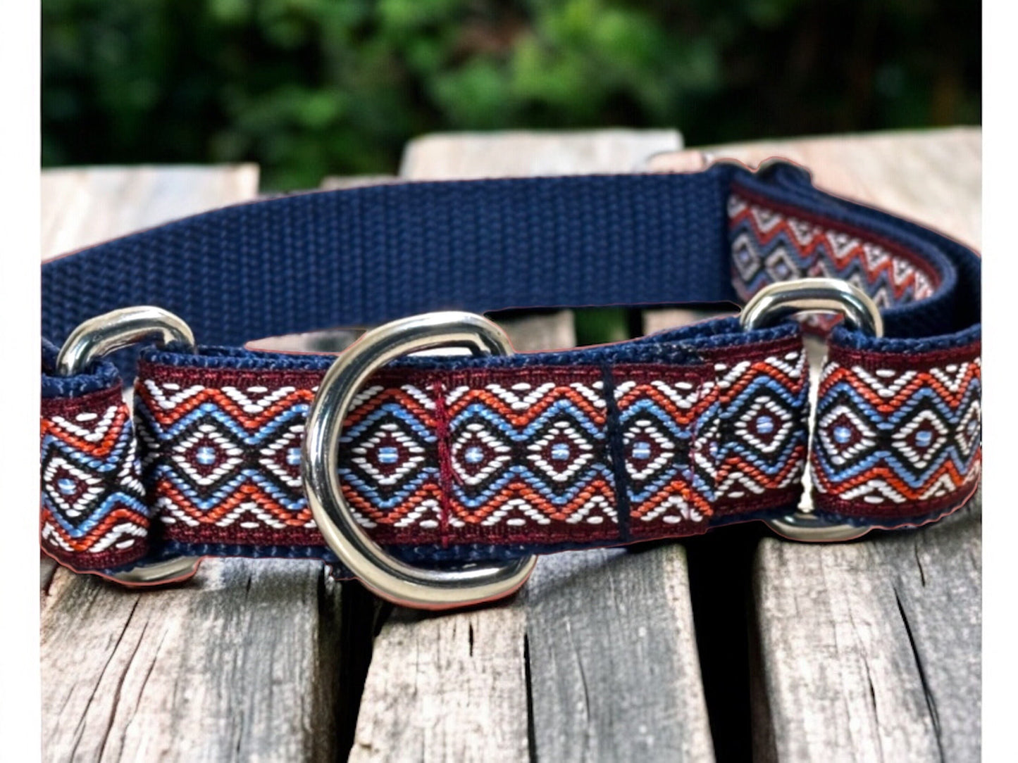 Boho Martingale Dog Collar