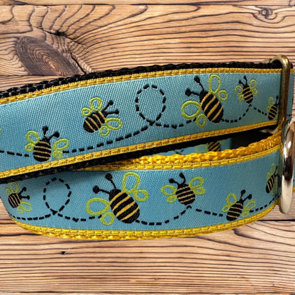 Buzzing Bee Dog Collar/Summer Dog Collar/Honey Bees