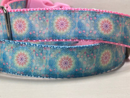 Pink and Torqouise Medallion Collar