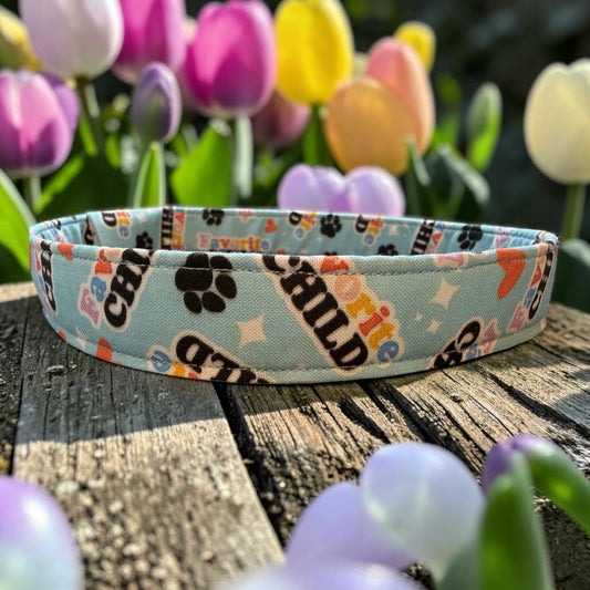 Favorite Child Dog Collar - Dog Collars - Winni&Me Woofwear